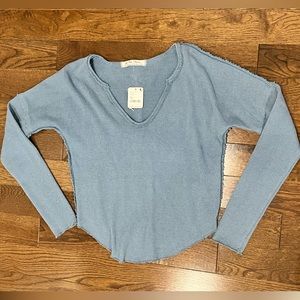 🚨NWT🚨Free People Blue Long Sleeve